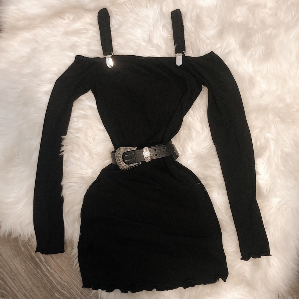 F21 ribbed dress 🖤